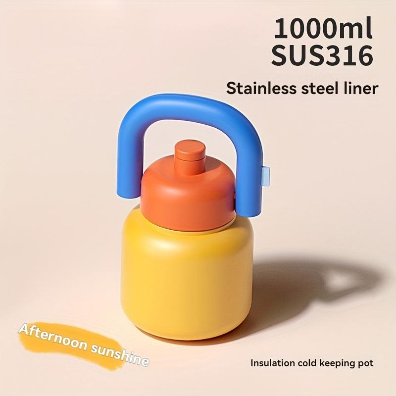 Termohrnek Toto je nový velkokapacitní venkovní izolovaný pohár na vodu, láhev na vodu, konvice, letní studený pohár, pohár na led, materiál nerezová ocel 316