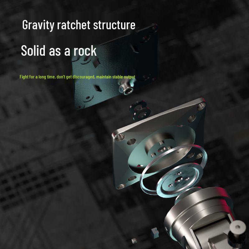 RGB Gaming Ultrawide Curved Monitor Stand with Adjustable Height and Swivel