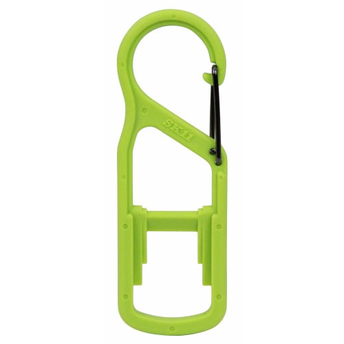 SK11 Convex Hook, Belt Clip Insert Type, SCH-Fluorescent Green