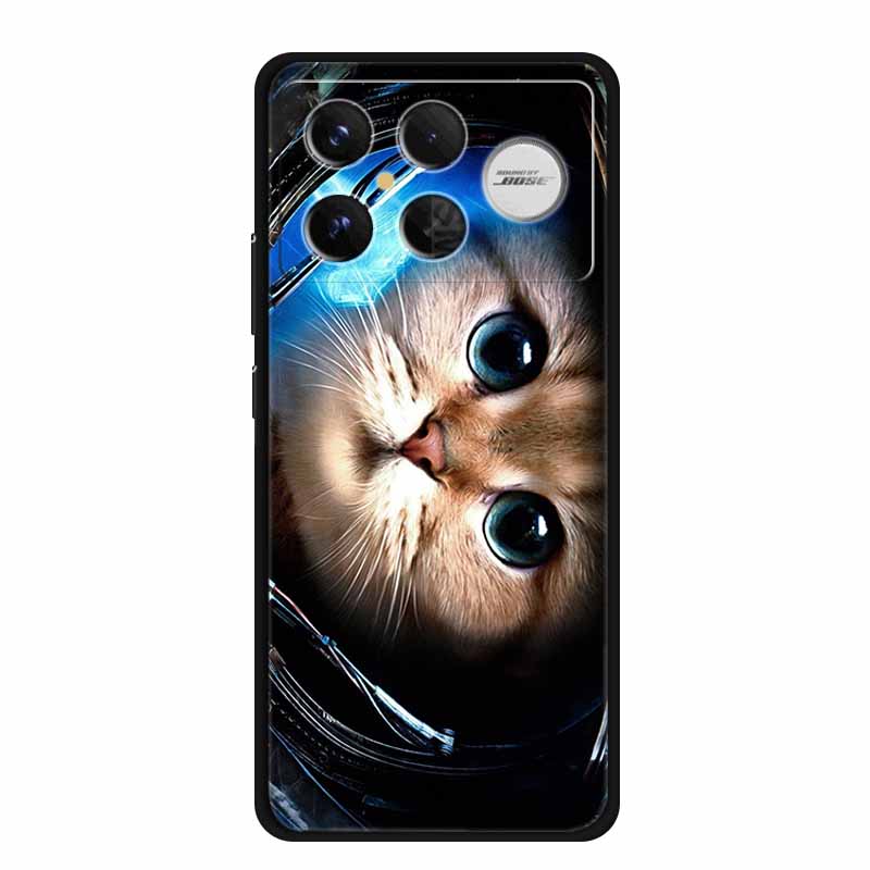 For Redmi K90 Pro Max Case Flowers Soft Silicone TPU Phone Cases for Xiaomi RedmiK90 Pro Max Shockproof Animals Protective Cover