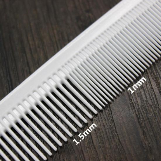 Friseurkamm, verschleißfest, kreativ, antistatisch, glatt, multifunktional, Schönheitswerkzeug, leicht, Kamm mit dichten Zähnen, Zubehör für Mädchen
