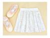 Girls' Chiffon Ballet Skirt - Toddler Dance Costume with Lace Trim