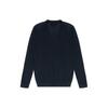 Gucci Jacquard-Motif V-Neck Jumper 'Navy' Men's 545628XKABL