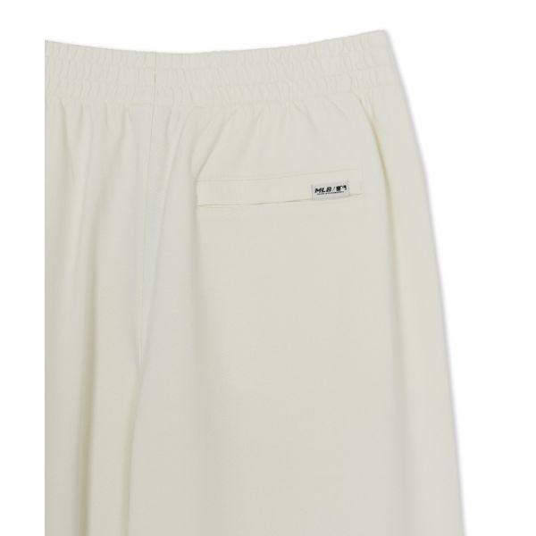 MLB New York Yankees FW/AW26 Solid Color Minimalist Straight Leg Casual Pants Unisex pants 3APTB0264-50CRS