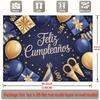 Party Backdrop Flat Feliz Cumpleaos Events Wedding Coming Ceremony Four Season Event Photo Background Front Door Decor Celebrations