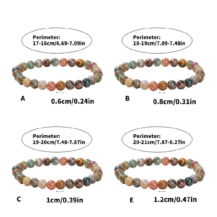 Versatile Agate Bead Hand Chain Jewelry Multi Color Beaded Bracelet Ideal For Office Parties And Holiday