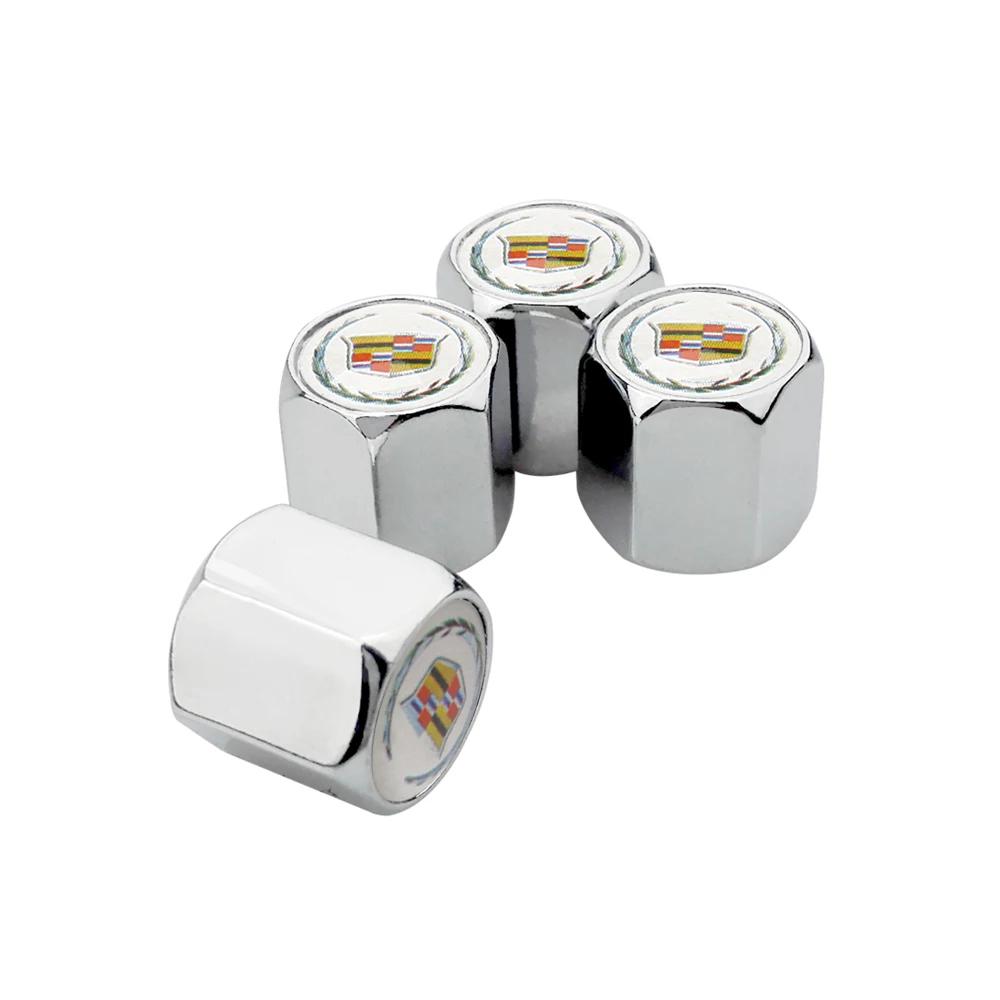 

Metal Wheel Stem Cover Tire Valve Caps for Cadillac Escalade CTS CT5 XT5 XTS XLR BLS SLS STS ATS SRX Deville Tiburon Accessories