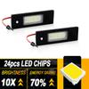 2PCS 12V White Led Number License Plate Light Lamp for BMW 1 Series E81 2006-2012 E87/E87N 2004-2012 F20 F21 2011-2020