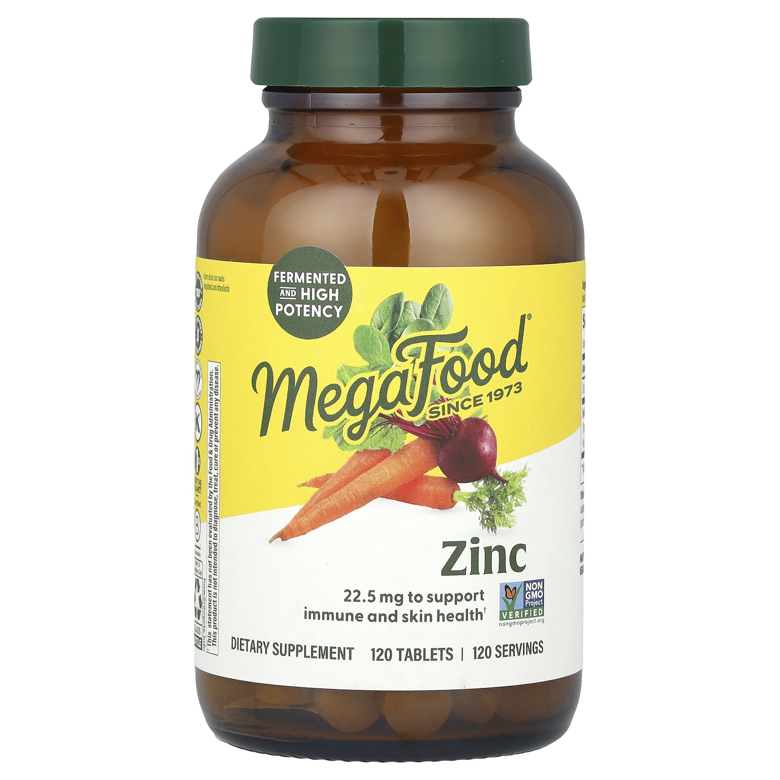 

Zinc, 22.5Mg, 120 Tablets