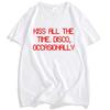 Harry Styles Kiss All the Time Disco Occasionally TShirt Short Sleeve Cotton Crew Neck Mens TShirt Unisex Street TShirt