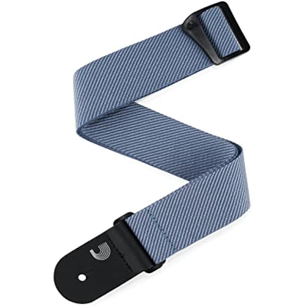 D Addario Daddario Guitar Strap Woven CL TWEED 50TW02 BLUE [Domestic Genuine]