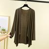 Women's Summer Long Sleeved Cardigan Oversized Top And Shawl Thin Jacket