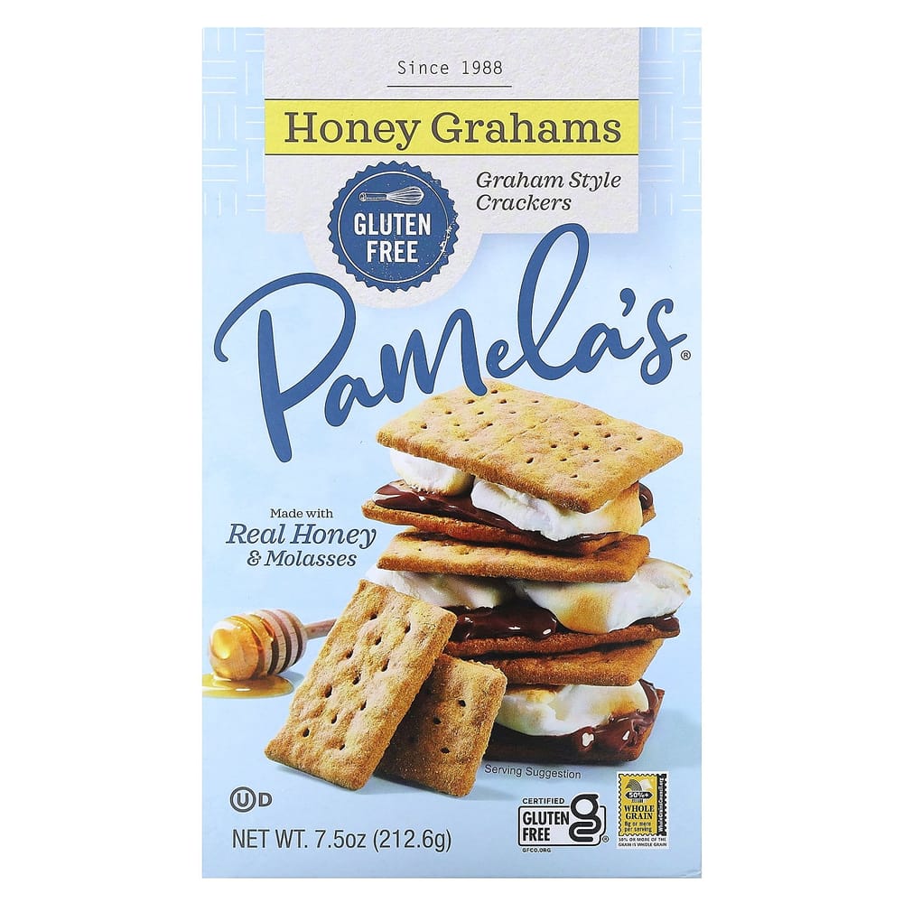 iHerb Pamela s Products Honey Graham 212.6g (7.5oz)