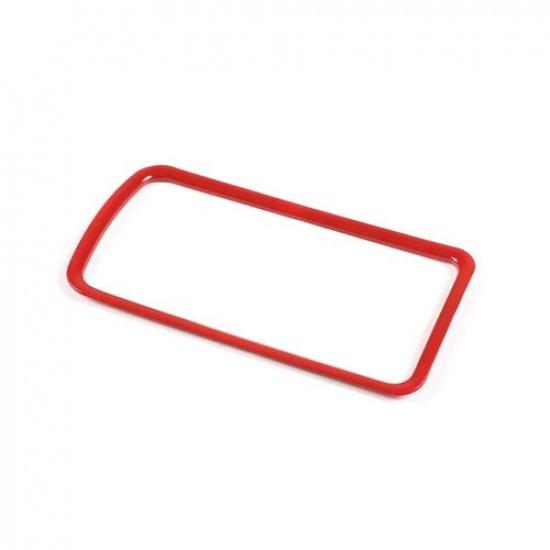 ABS Red Center Console Gear Shift Storage Box Trim For Toyota Hilux 15-21