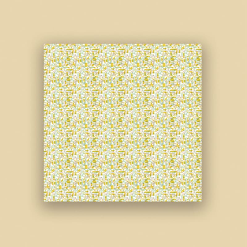 2DREAMERS Golden Shape Silk Scarf