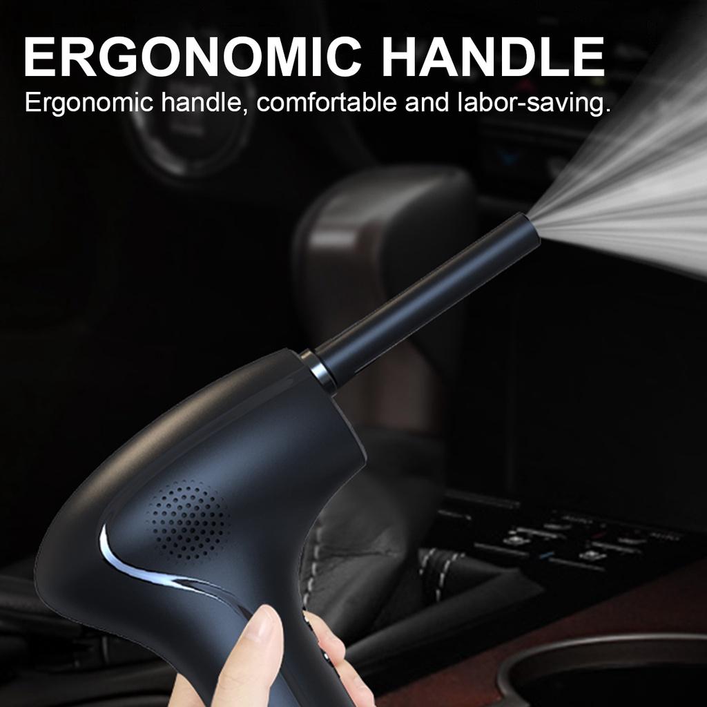 DC 5V 45000 RPM Air Duster Electric Air Duster for Computer Keyboard Camera Cleaning Mini Appliances Cordless Air Blower