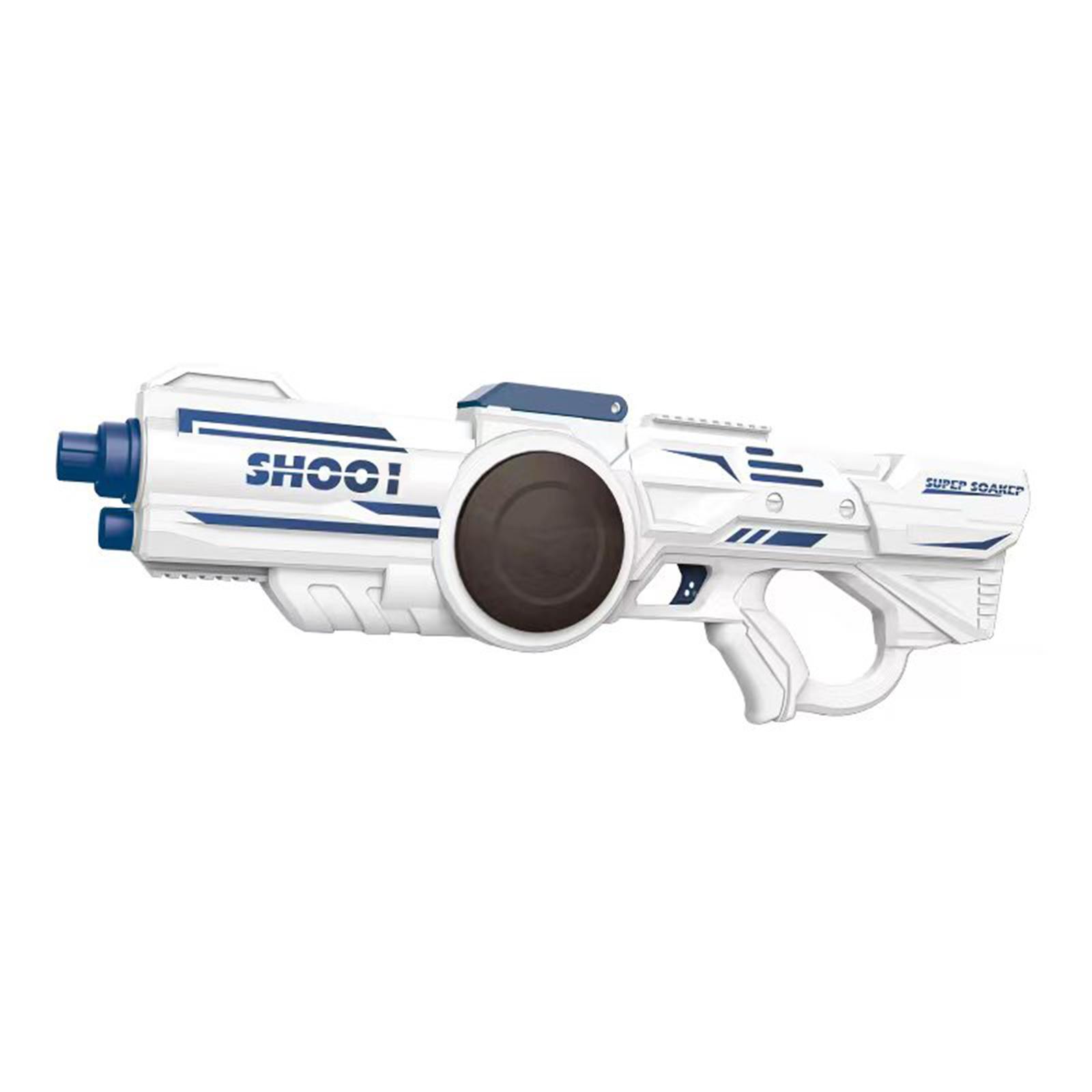 Elektrische waterpistolen oplaadbare waterpistolen voor kinderen en volwassenen Zomerzwembadfeestje Strand blauw