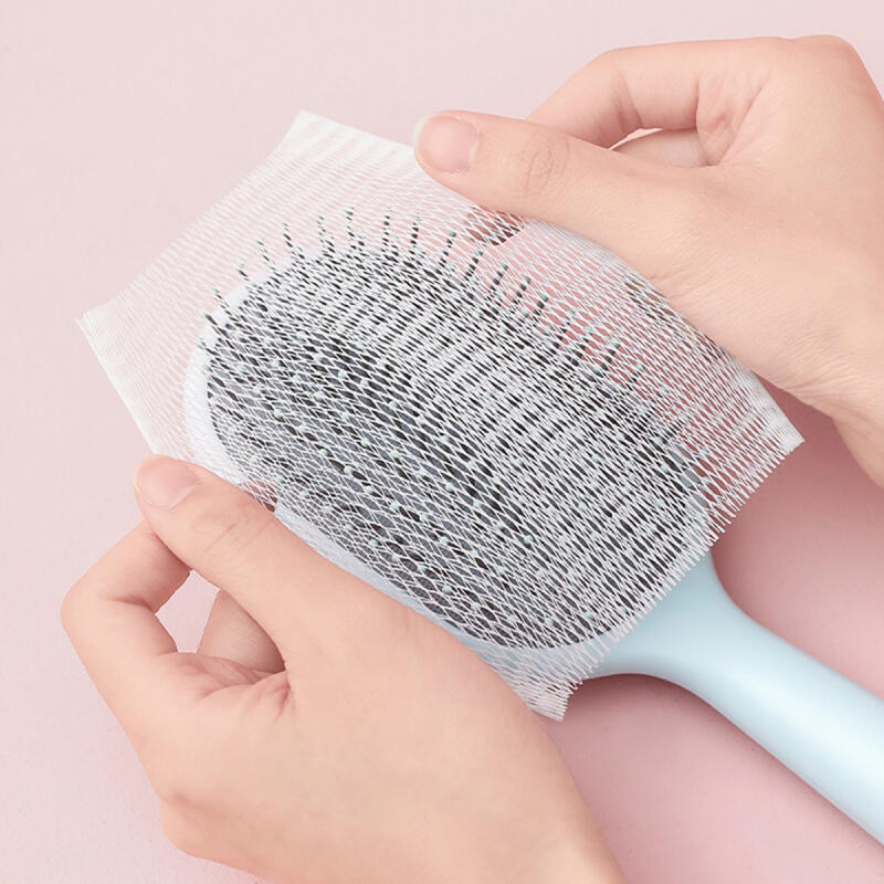 

Hairbrush Clean Cover Filter Net Hairbrush Cover (50 pieces) 50 comb covers