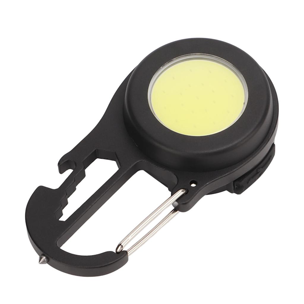 Mini LED Flashlight Portable Multifunction USB Mini Keychain COB Work Lights for Outdoor