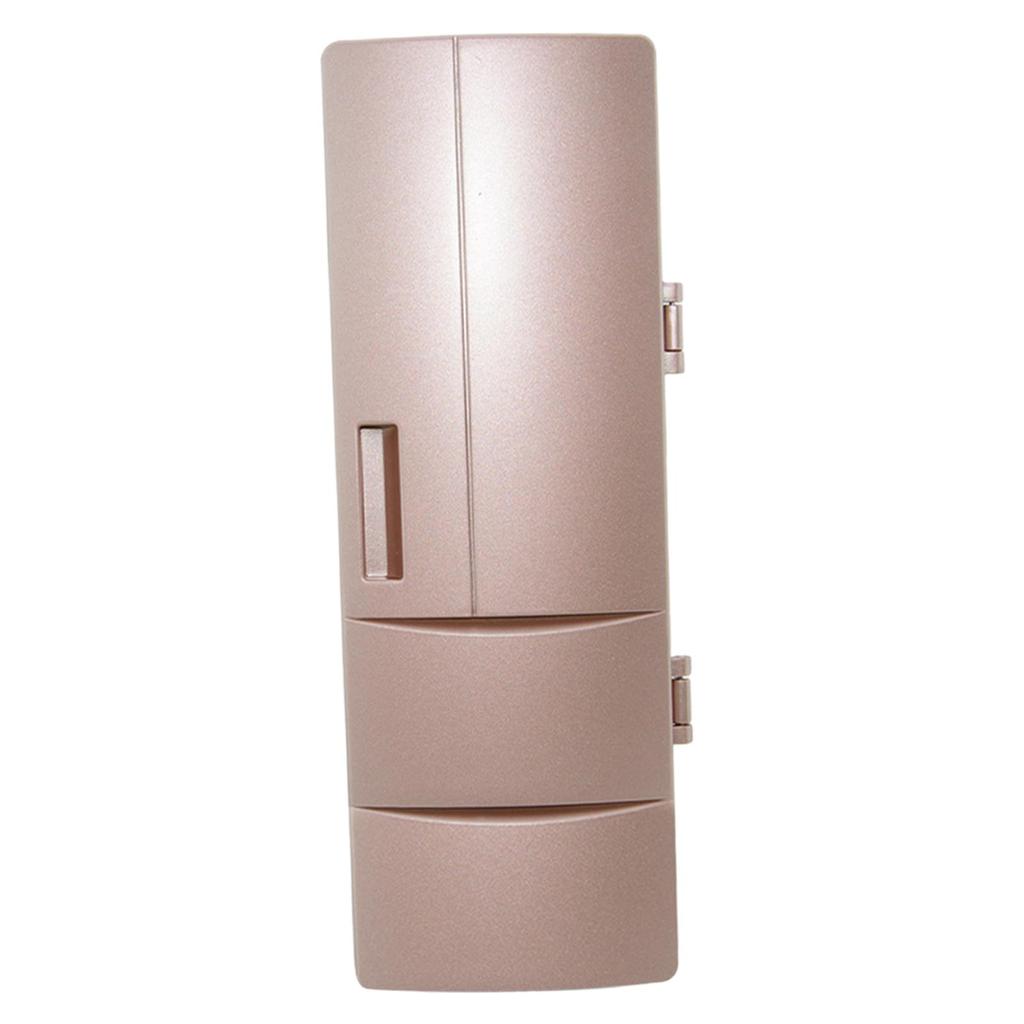 Універсальний автомобільний холодильник USB-міні-холодильник Портативні охолоджувачі та обігрівачі для подорожей Гуртожиток Їжа Напій