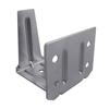 Multipurpose Blind Support Brackets Pack of 4 Fit Headrail Stainless Steel Ceiling Inside Outside Installation