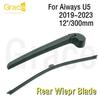 Rear Wiper Blade For Aiways U5 12"/300mm Car Windshield Windscreen Rubber