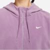 Nike Therma-Fit One Solid Color Hooded Casual Zip Fleece Jacket Women Jackets Dust-Purple FB5639-536