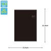 Takahashi Planner 2027 A5 Weekly Desk Diary Sette Black 473 December No. (Starts 2026)