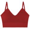 Seamless Deep V Large Size Base Sling Vest Female Sexy Beauty Back Anti-light Tube Top, Chest Wrap and Seamless Versatile Underwear