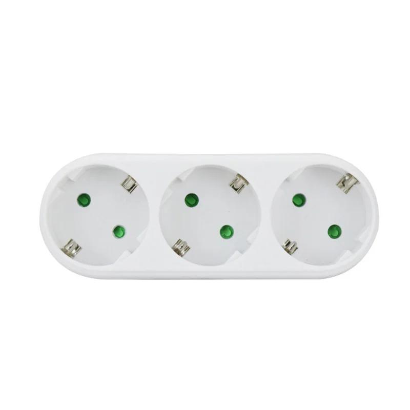 Priză EU 1/2/3/4 Ieșiri Adaptor Standard European Extensie Priză de Alimentare Convertor AC Adaptor Birou Acasă Încărcător de Perete