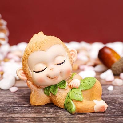 Gift Model Toys Home Decoration Statue Ornament Statue Car Ornament Monkey King Ornaments Car Interior Decorative Wukong Figure