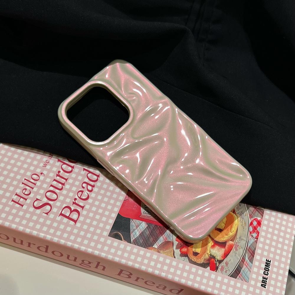 

Colorful 3D Water Ripple Pattern Phone Case For iPhone 17 16 15 14 13 12 11 Pro Max Soft Shockproof Silicone Cover Girls iPhone Air