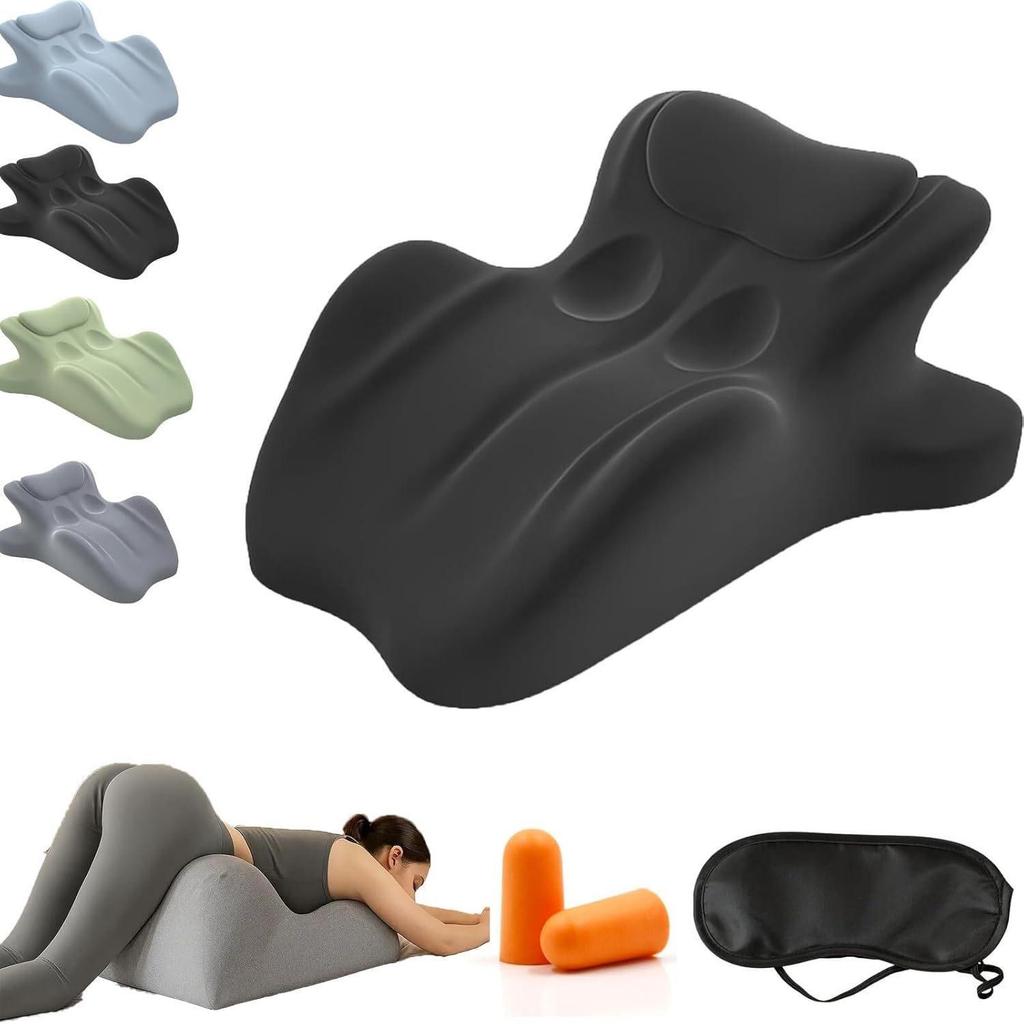 Almohada Multifuncional para Siesta y Lectura para Reclinarse, Soporte para Cabecero y Uso del Teléfono