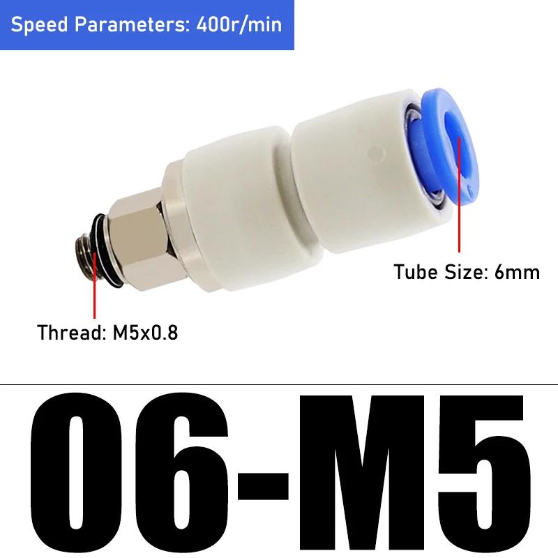 High-speed Rotary Joint Pneumatic Quick-insertion Trachea Universal 360-degree KSL4/6M5 Straight Through KSH8/10-010203
