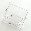 Thickened Transparent Acrylic Desktop Bookshelf Multi-functional Tablet Stand Reading Textbook Display Rack Office Study Watching TV Dramas Bracket