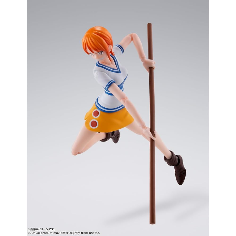 TAMASHII NATIONS S.H. Figuarts One Piece Nami Adventure Dawn 140mm Painted Action Figure ABS PVC
