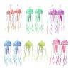 Jellyfish Pendants for Women DIY Handmade Accessories Good Luck Jewelry Earrings