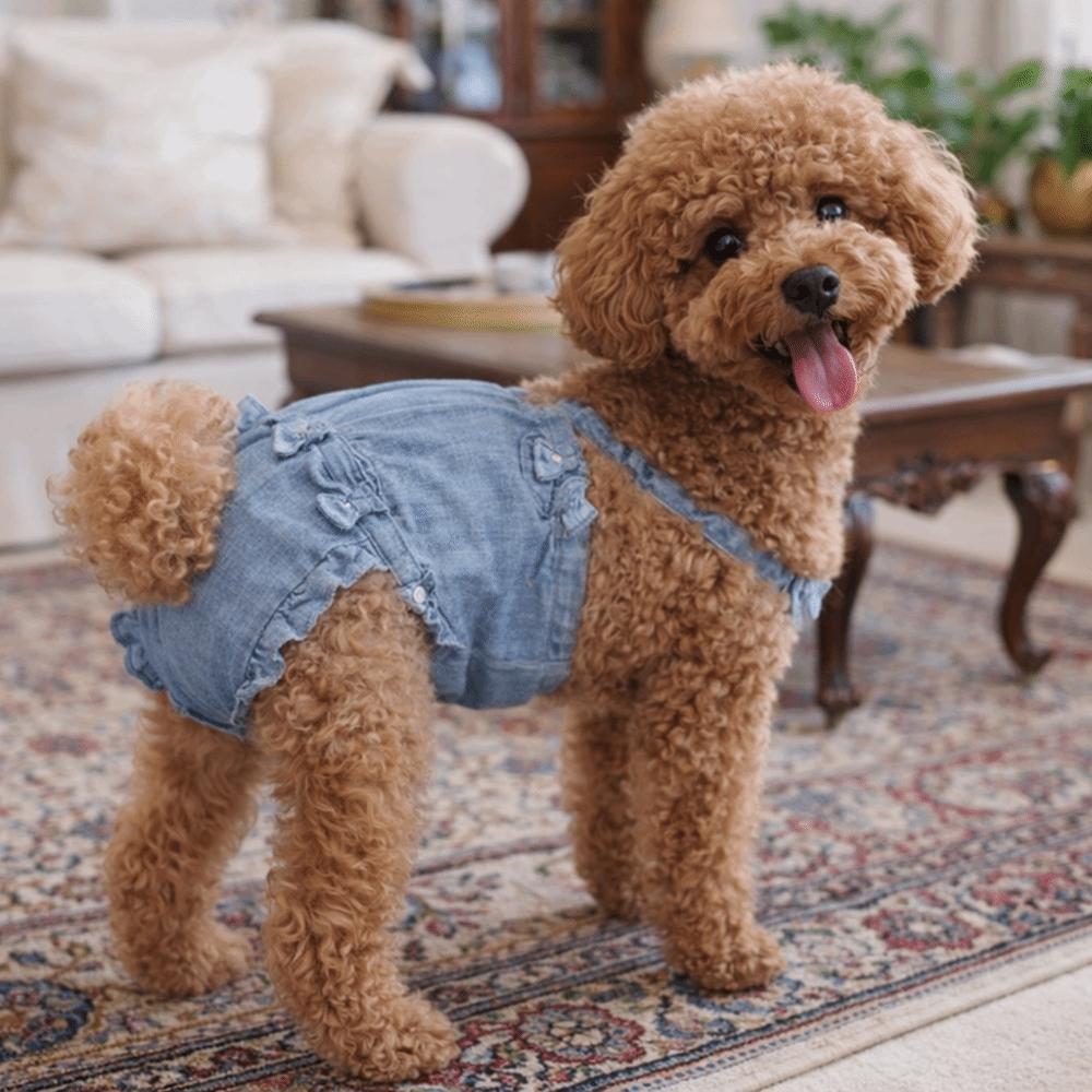 Suspender-Style Dog Sanitary Pants Thin Breathable Anti-harassment Vests  Wound Recovery