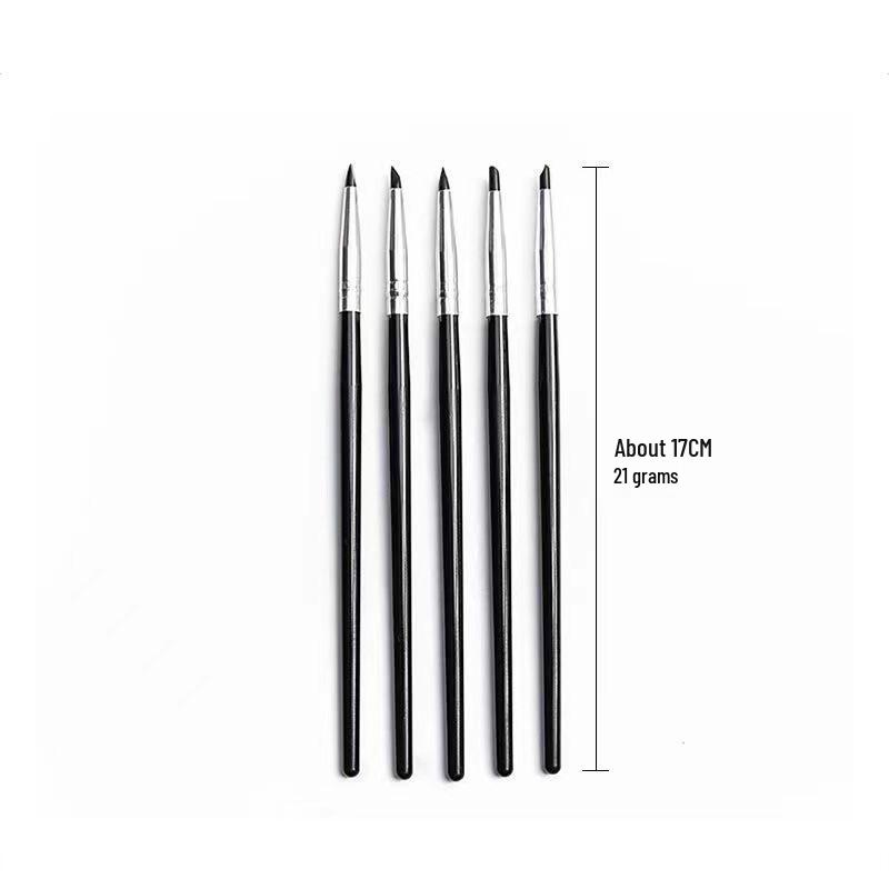 10-Piece Pottery & Nail Art Silicone Pen Set for Clay & Polymer DIY Projects