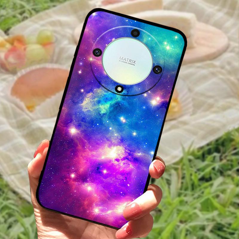 For Honor X9A 5G Case Honor X9A Cover Black Soft Silicone Phone Case Fundas For Huawei Honor X9A 5G Coque HonorX9A Protective