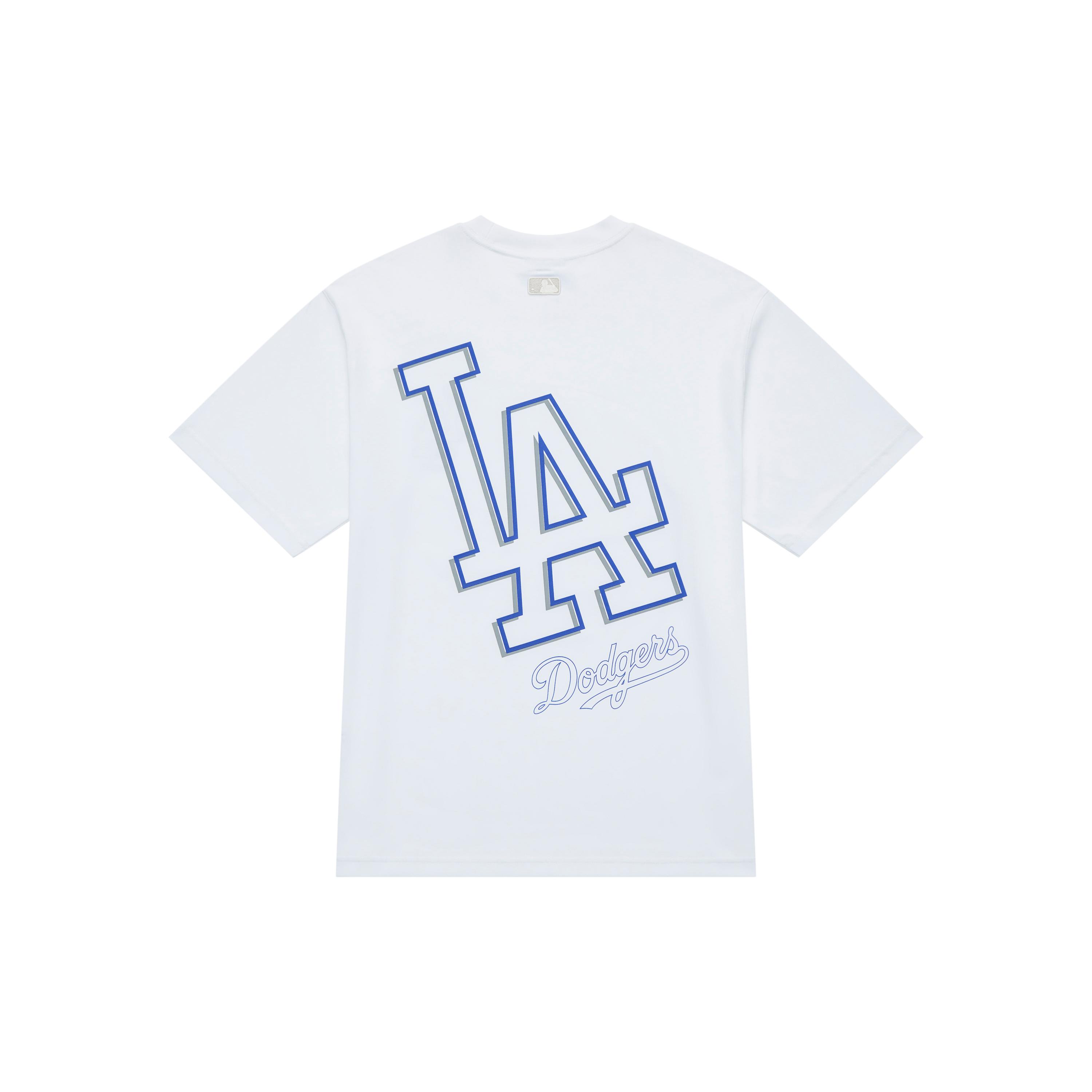 MLB Fashion Sports Collection SS24 T Shirt Unisex White 3ATSB0343-07WHS XXL