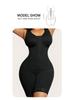 Body Shaper Grande Taille à Crochets et Entrejambe Ouvert: Body Amincissant Contrôle du Ventre & Remonte-Hanches