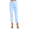 Pantalón médico elástico para mujer, pierna recta, cintura elástica, pantalones largos de enfermería médica