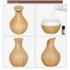 LED Wood Grain Aroma Diffuser 200ML Ultrasonic Humidifier Essential Oil for Home Office Bedroom Decorator