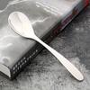 Kitchenware, Cooking Utensils, Stainless Steel Dessert Spoons, Flatware Spoons