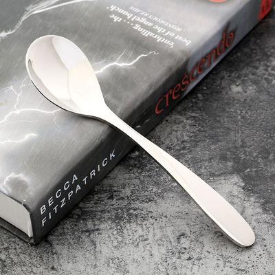 Kitchenware, Cooking Utensils, Stainless Steel Dessert Spoons, Flatware Spoons
