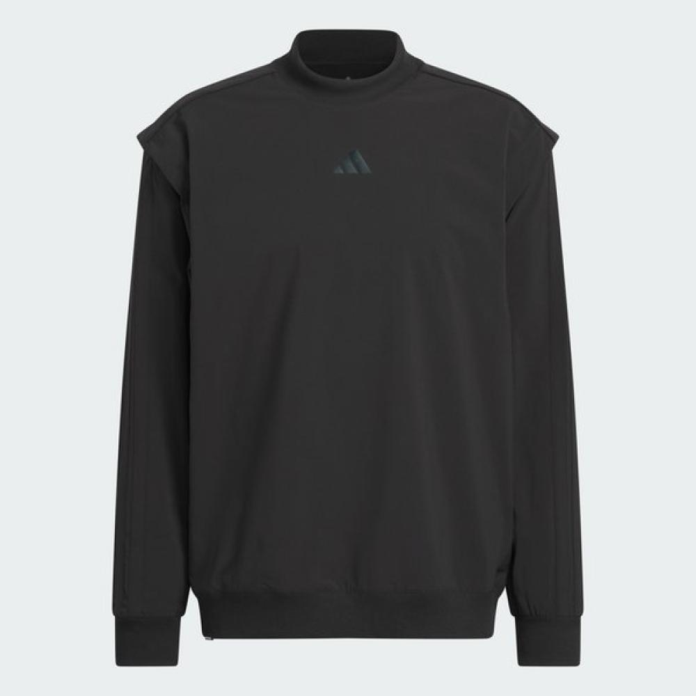 Adidas 25fw Men S Golf Beyond twiStweave Hybrid looSe Pullover Ka7963
