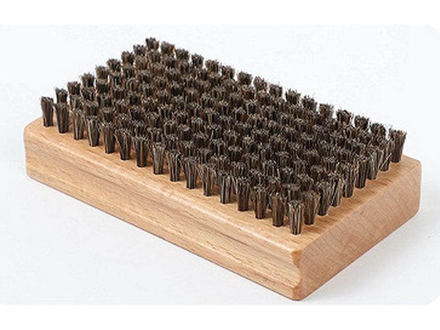 Ski Board Polishing Kit: Stain Removal Wax Brush Set with Brass, Nylon, and Horsehair Brushes