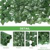 Artificial Ivy Hedge Green Leaf Fence Panels Faux Privacy Fence Screen for Home Outdoor Garden Balcony Decoration