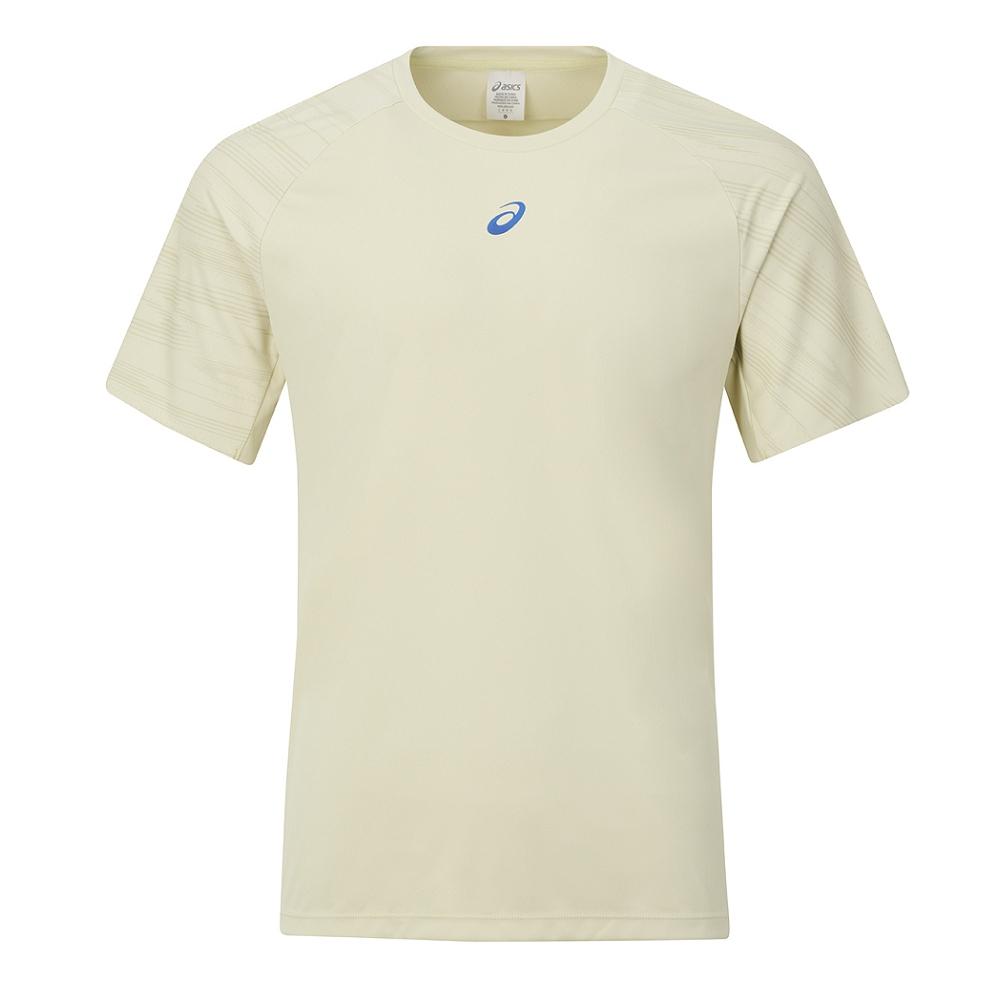 

Asics D.Fresh Футболка мужская однотонная с рукавом реглан и коротким рукавом с защитой от УФ-лучей 2011D465-250 XL